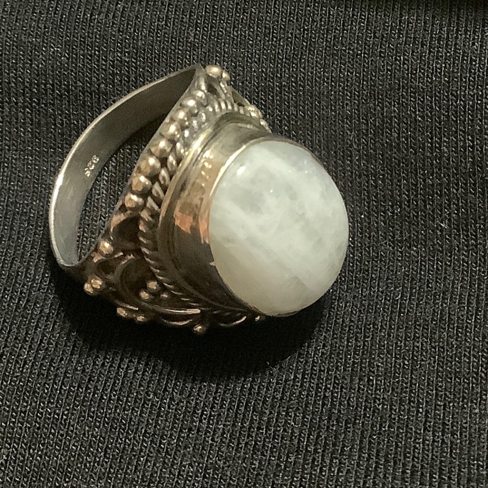 Moonstone ring